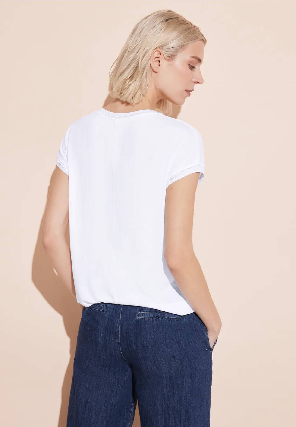 Street One T-Shirt Mit V-Neck