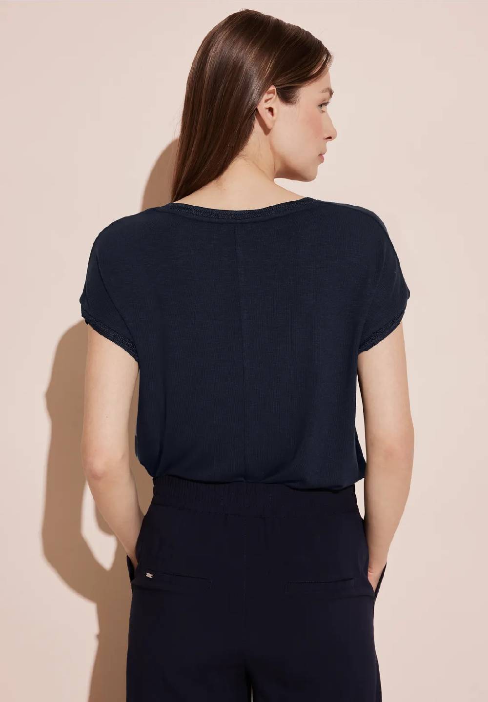 Street One T-Shirt Mit V-Neck