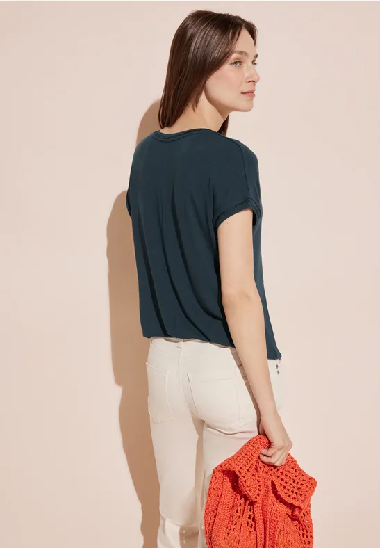 Street One T-Shirt Mit V-Neck