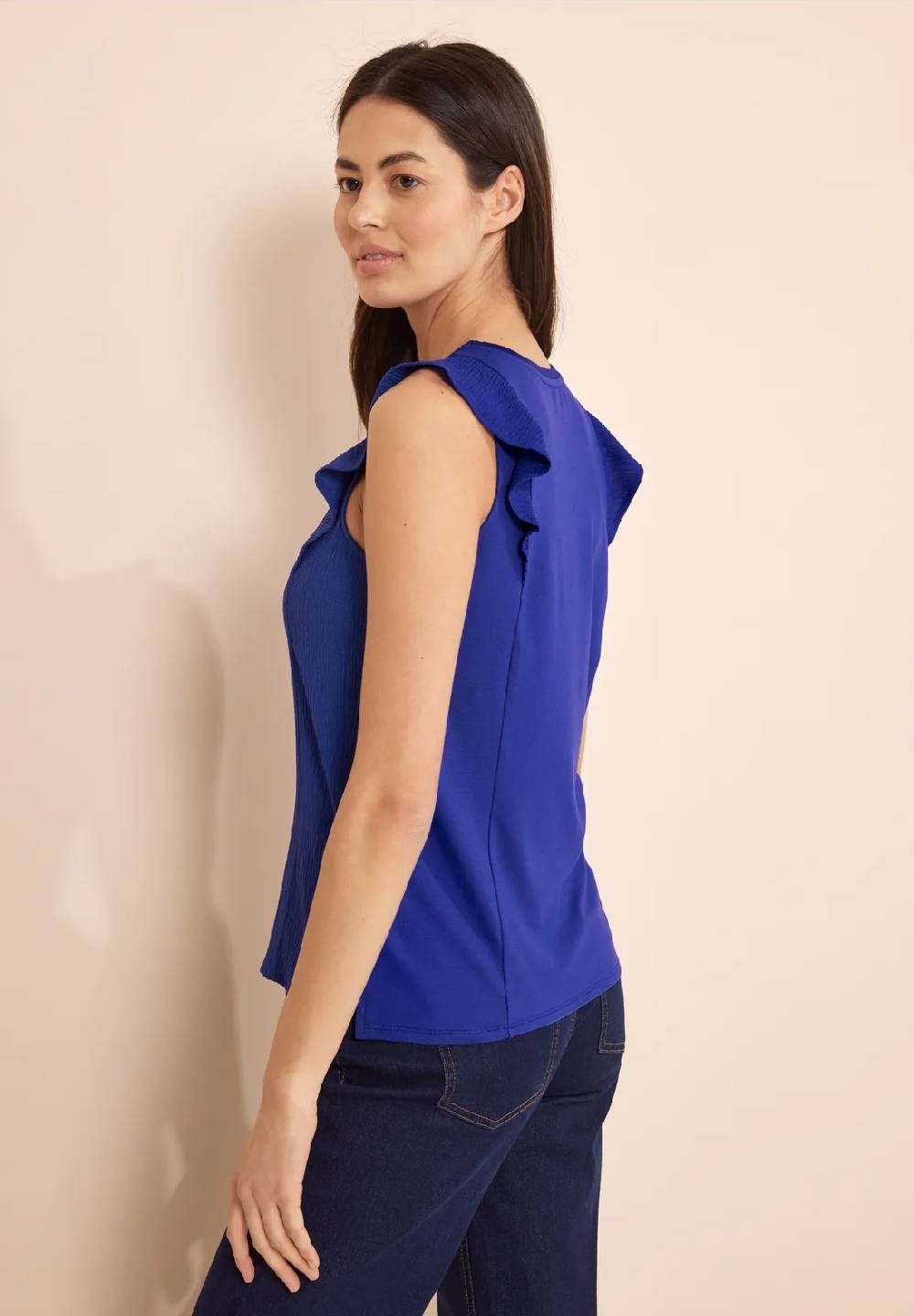 Street One T-Shirt Mit Volants