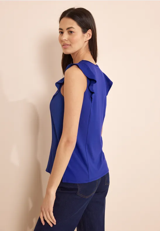 Street One T-Shirt Mit Volants