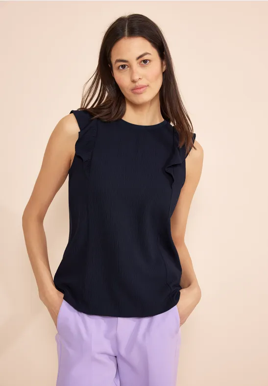 Street One T-Shirt Mit Volants