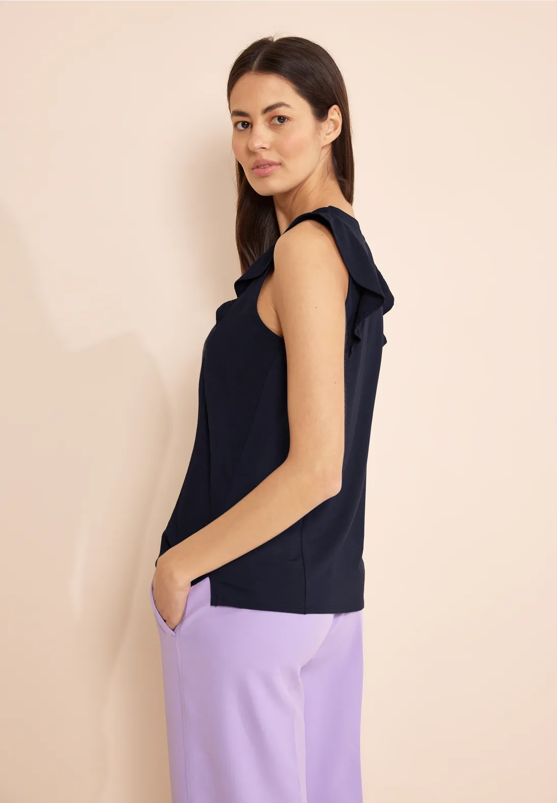 Street One T-Shirt Mit Volants