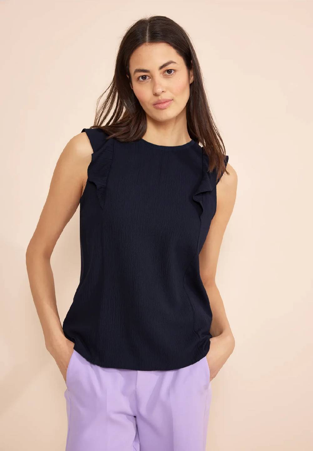 Street One T-Shirt mit Volants