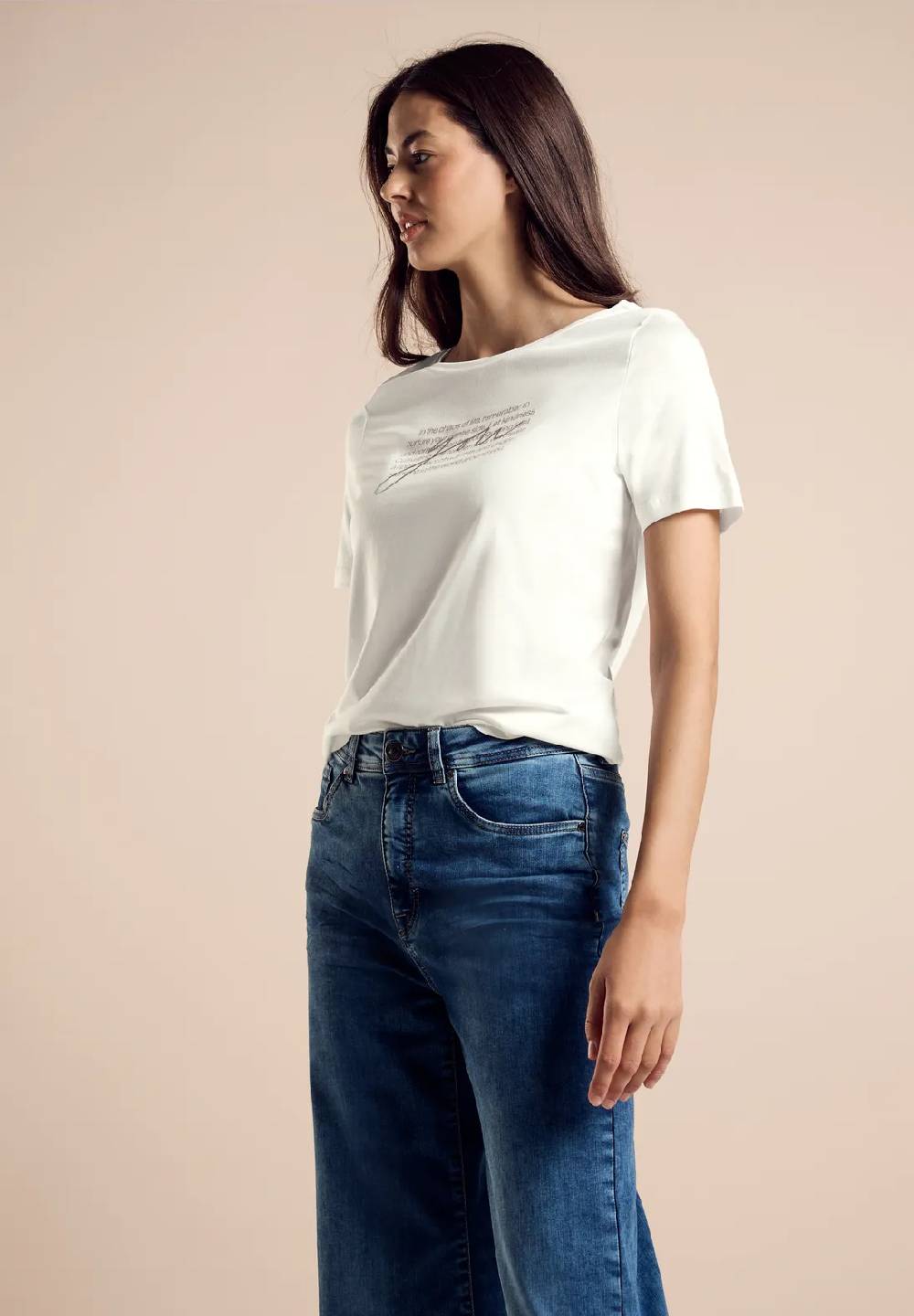 Street One T-Shirt mit Wording