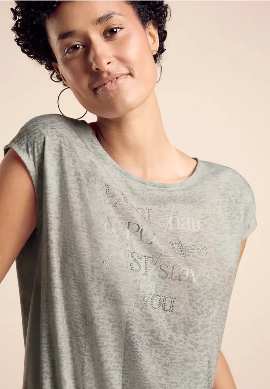 Street One T-Shirt Mit Wording