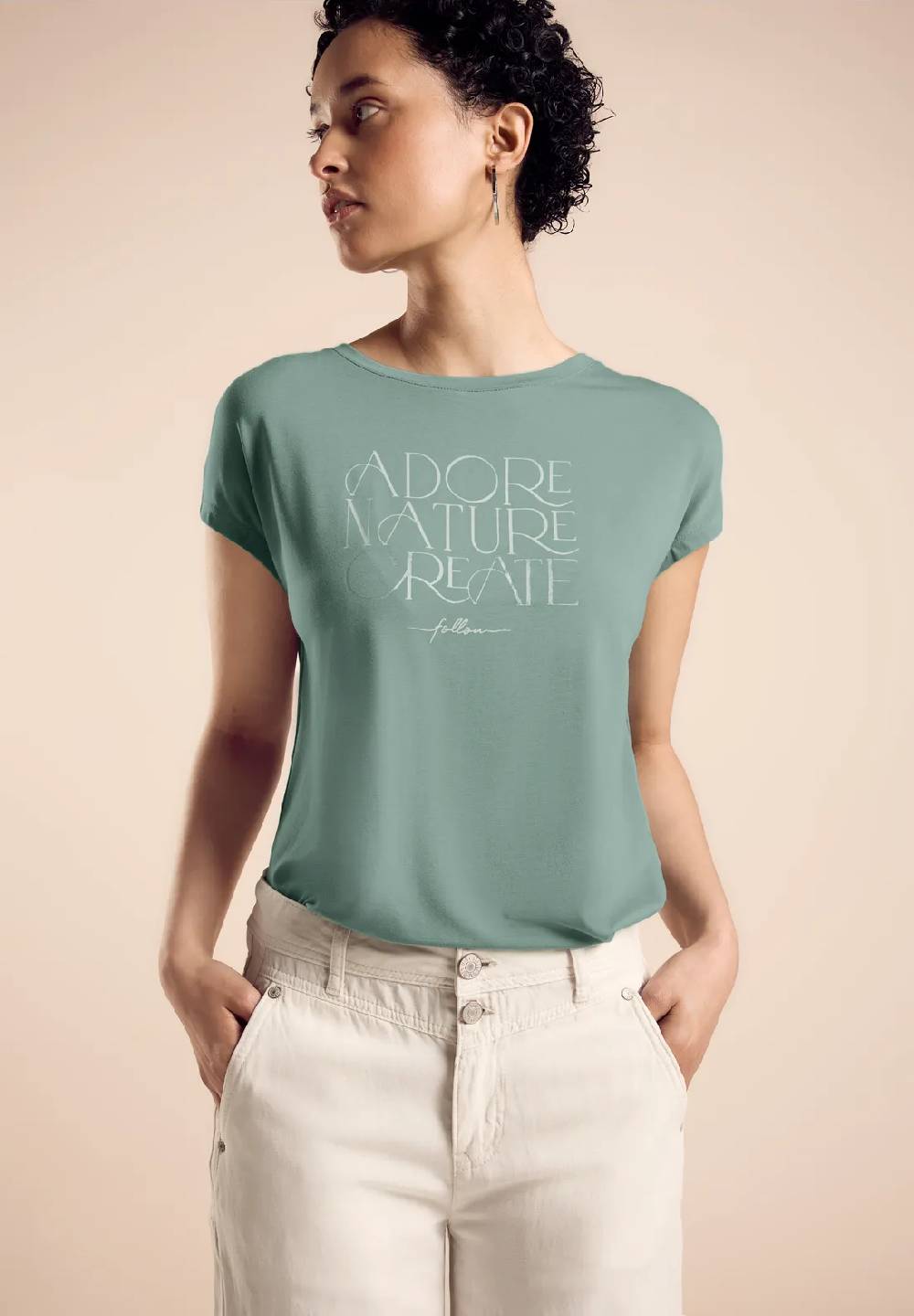 Street One T-Shirt Mit Wording