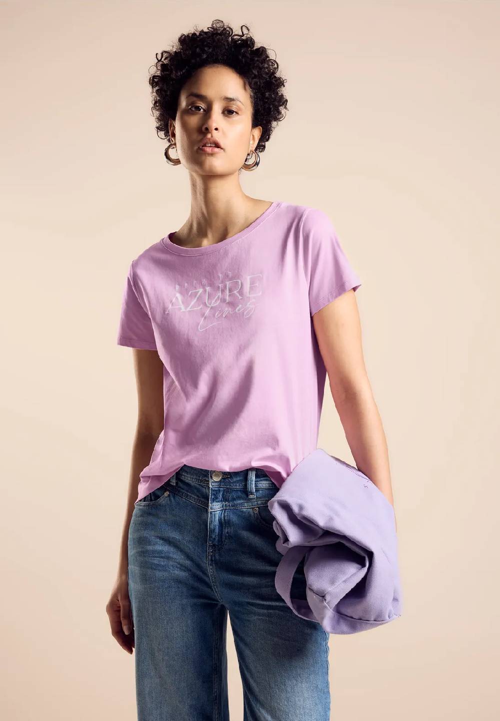 Street One T-Shirt mit Wording