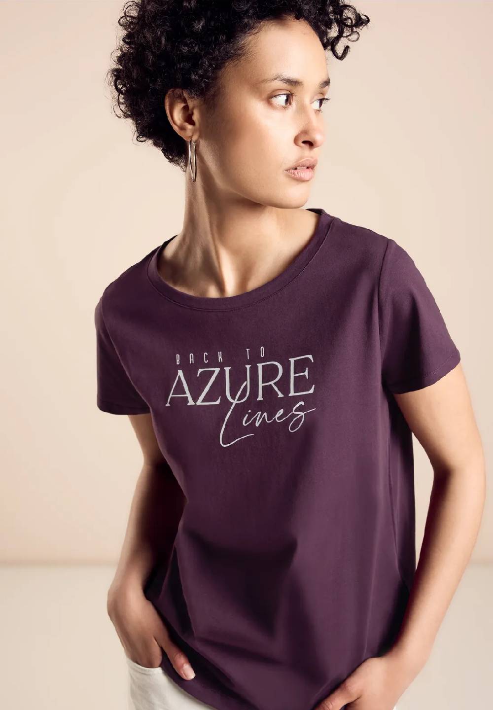 Street One T-Shirt mit Wording