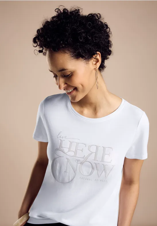 Street One T-Shirt Mit Wording