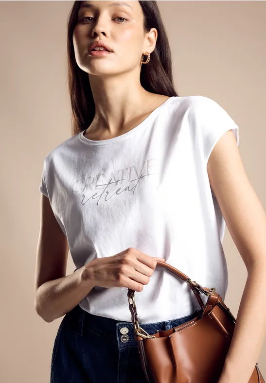 Street One T-Shirt Mit Wording