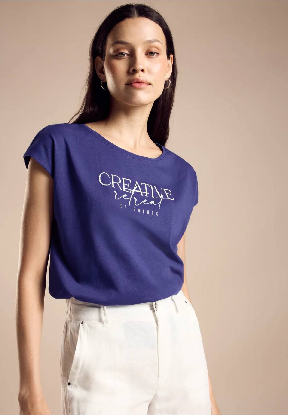 Street One T-Shirt mit Wording