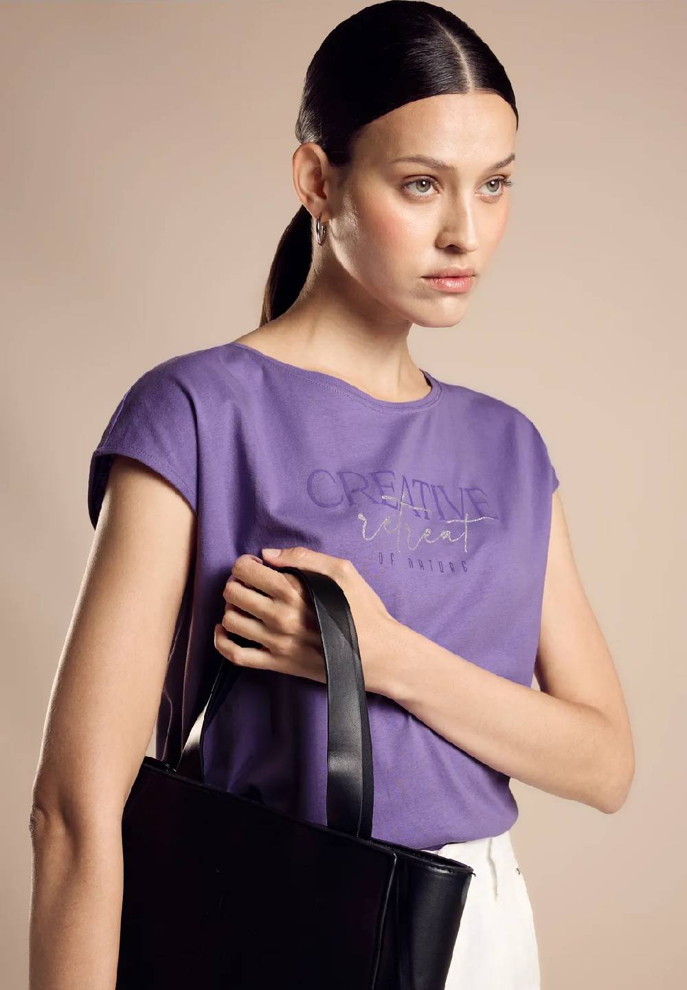 Street One T-Shirt mit Wording