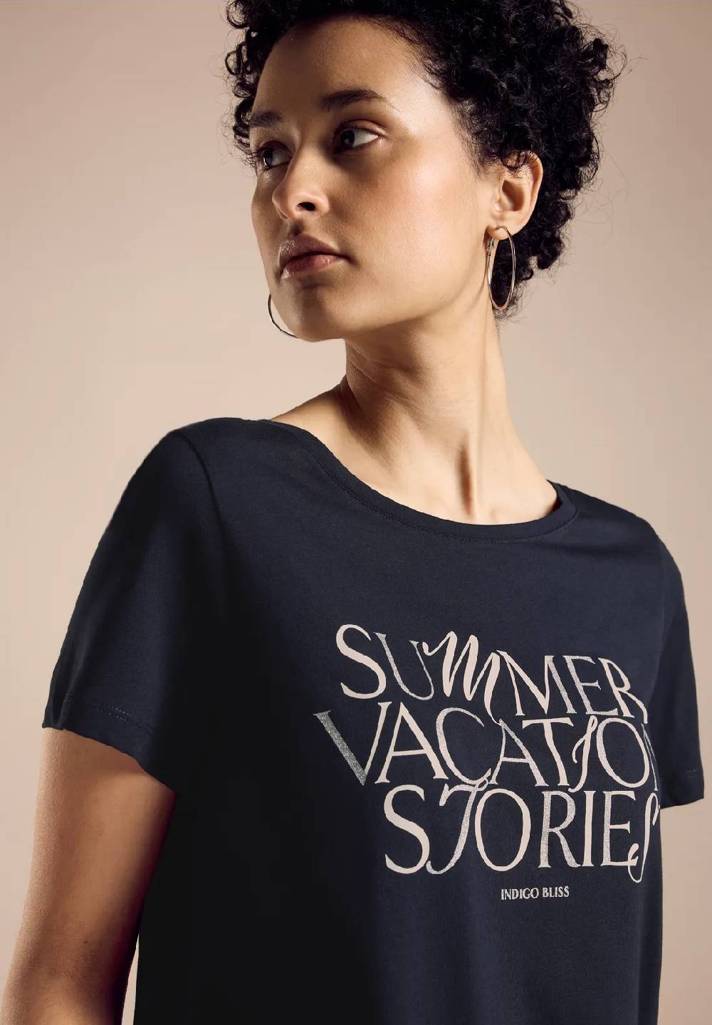 Street One T-Shirt mit Wording