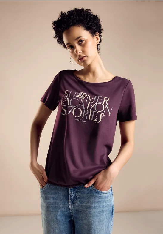 Street One T-Shirt Mit Wording