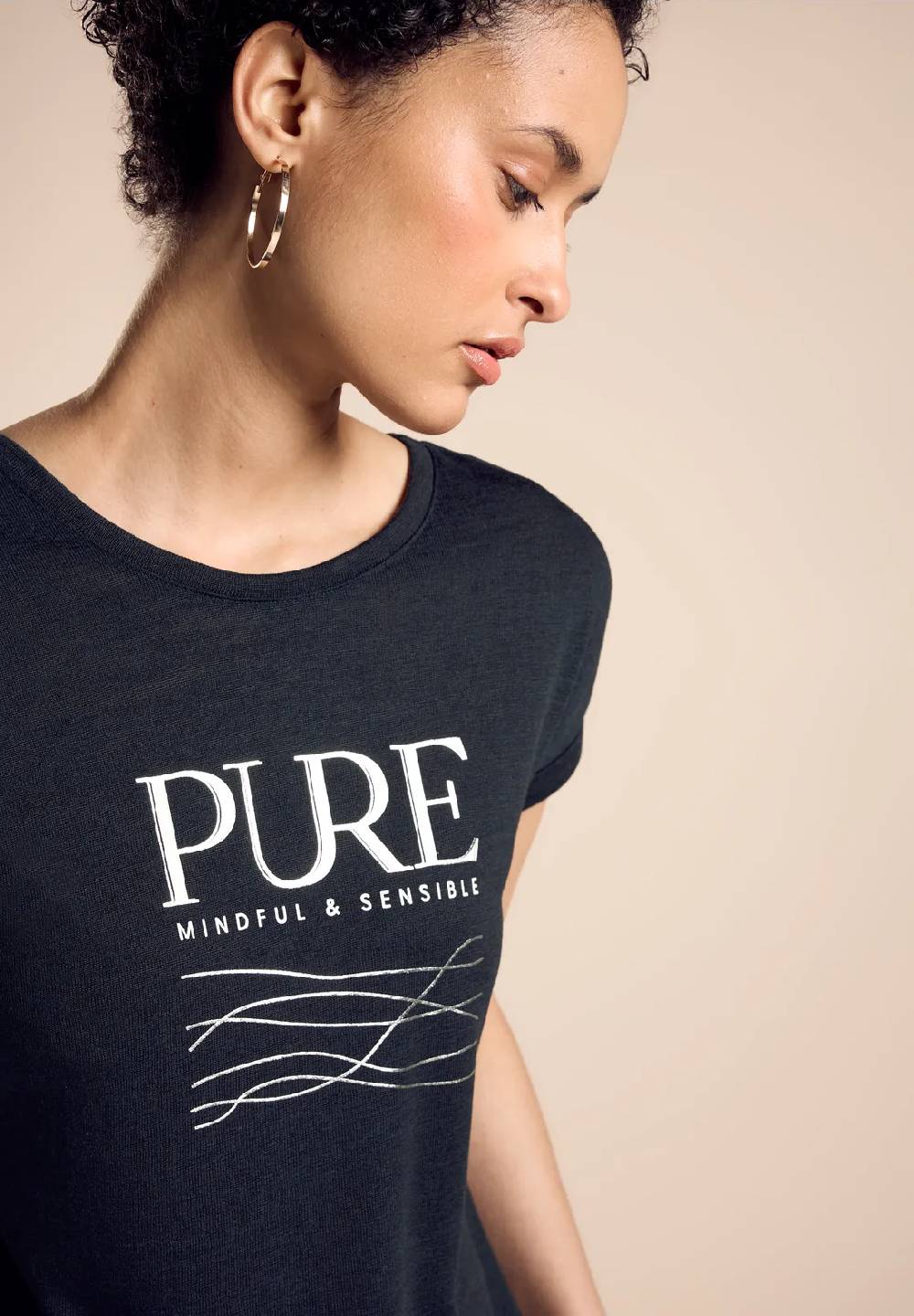 Street One T-Shirt mit Wording