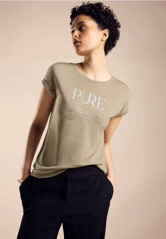 Street One T-Shirt Mit Wording