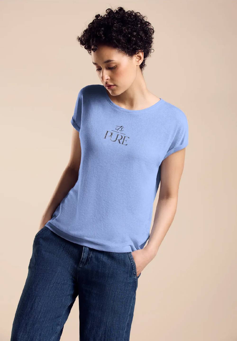 Street One T-Shirt mit Wording