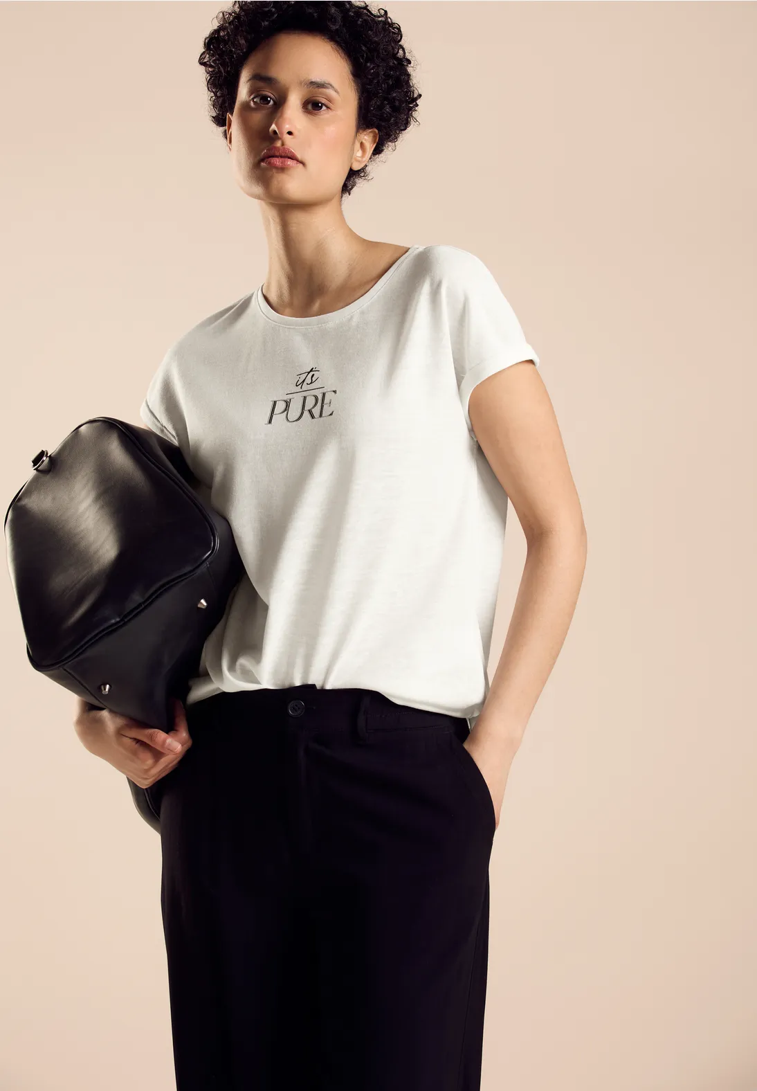 Street One T-Shirt mit Wording