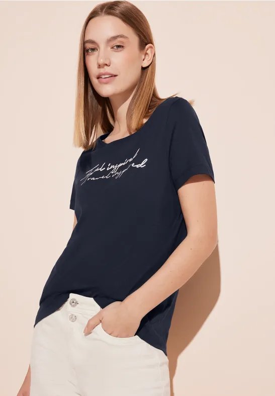 Street One T-Shirt Mit Wording