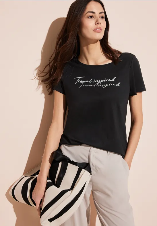 Street One T-Shirt Mit Wording