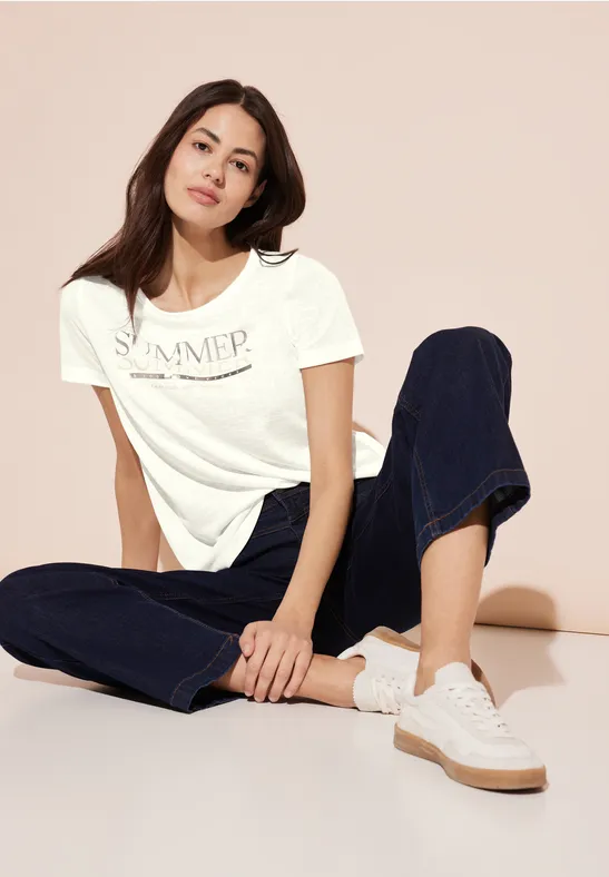 Street One T-Shirt Mit Wording