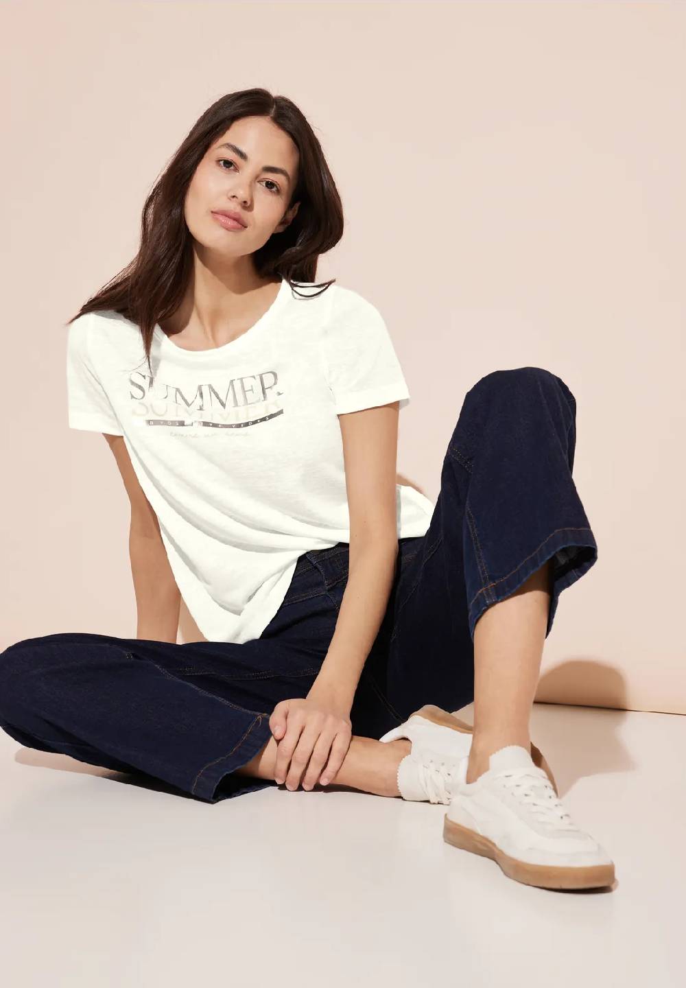 Street One T-Shirt mit Wording