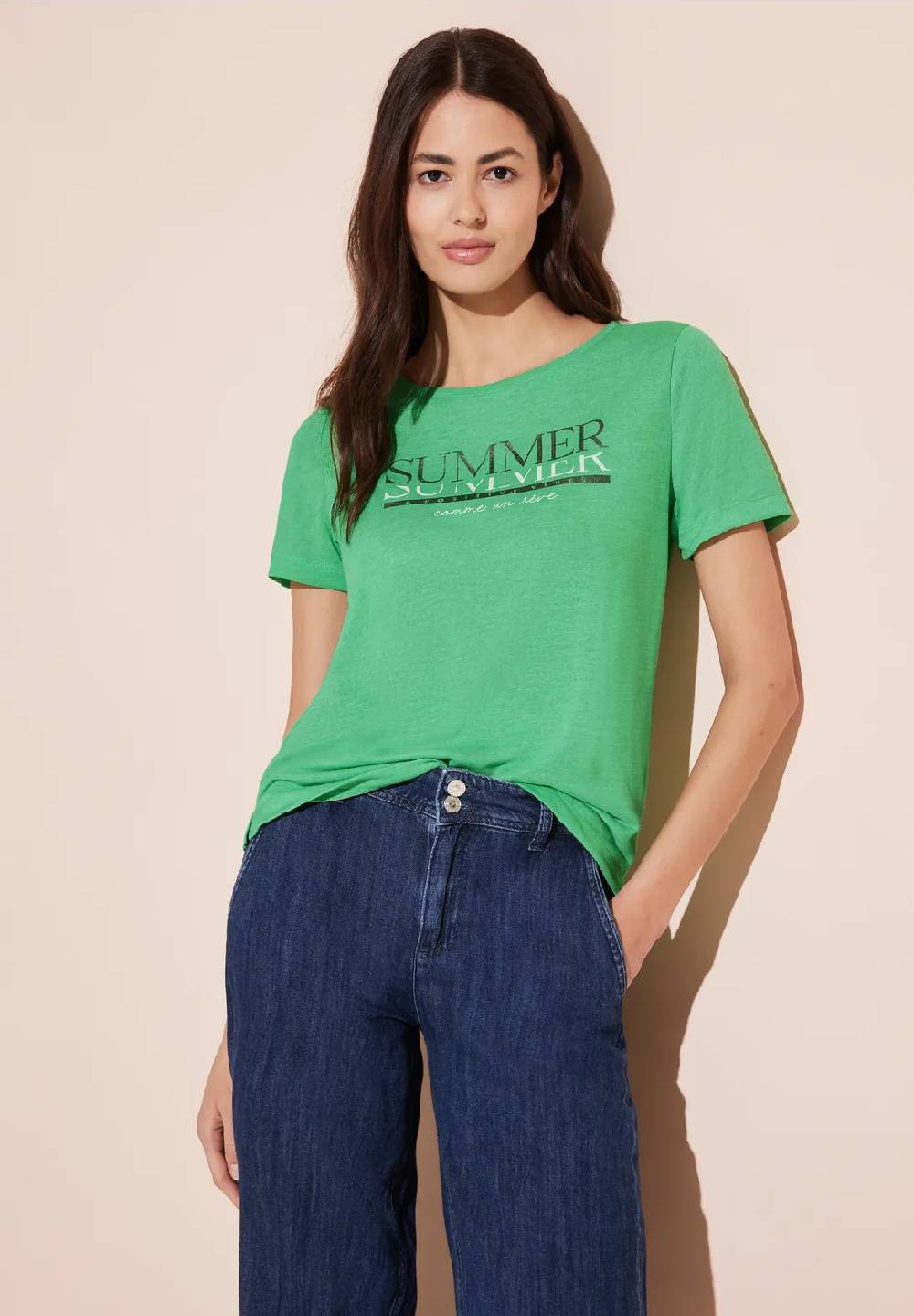 Street One T-Shirt mit Wording