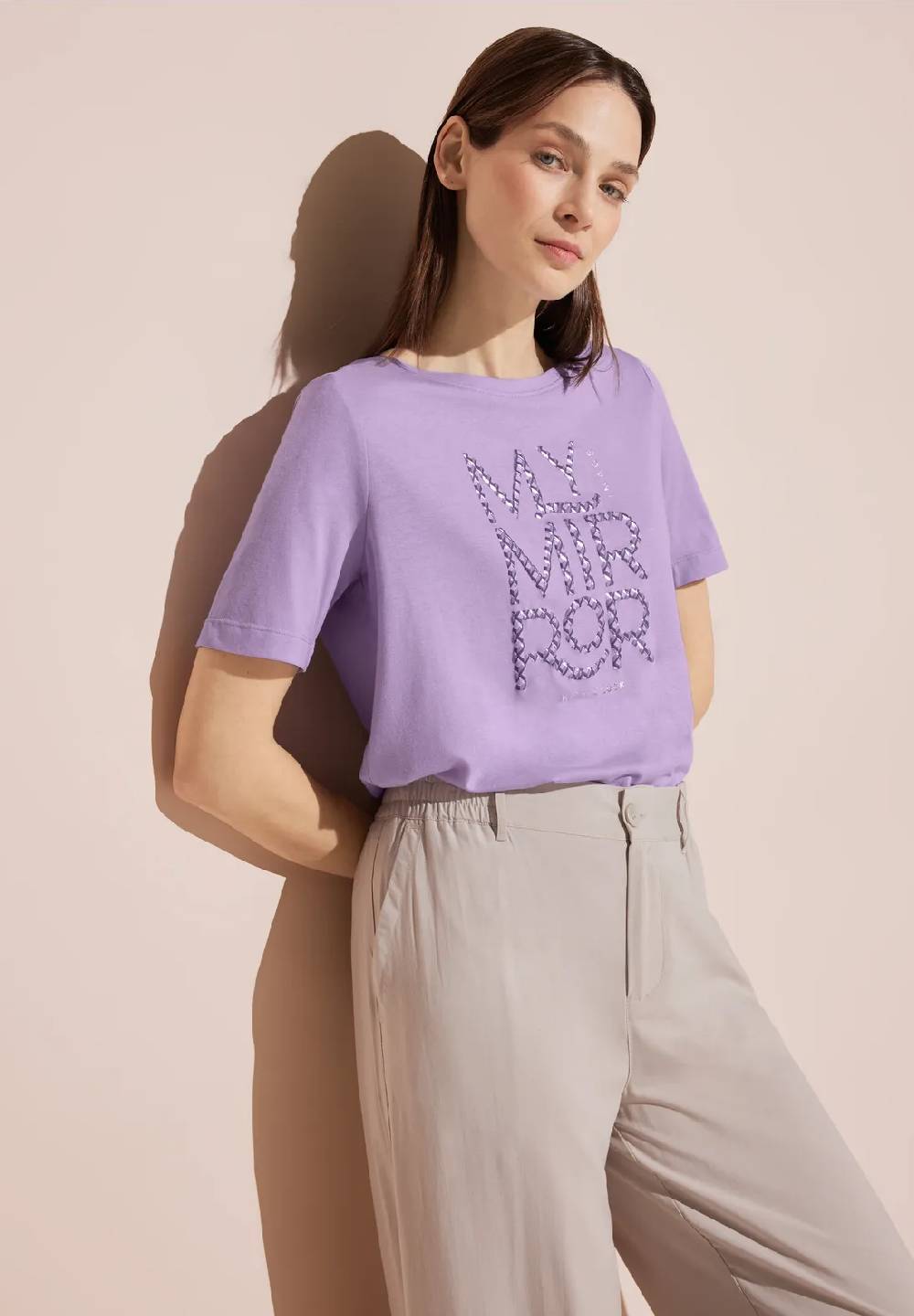 Street One T-Shirt mit Wording