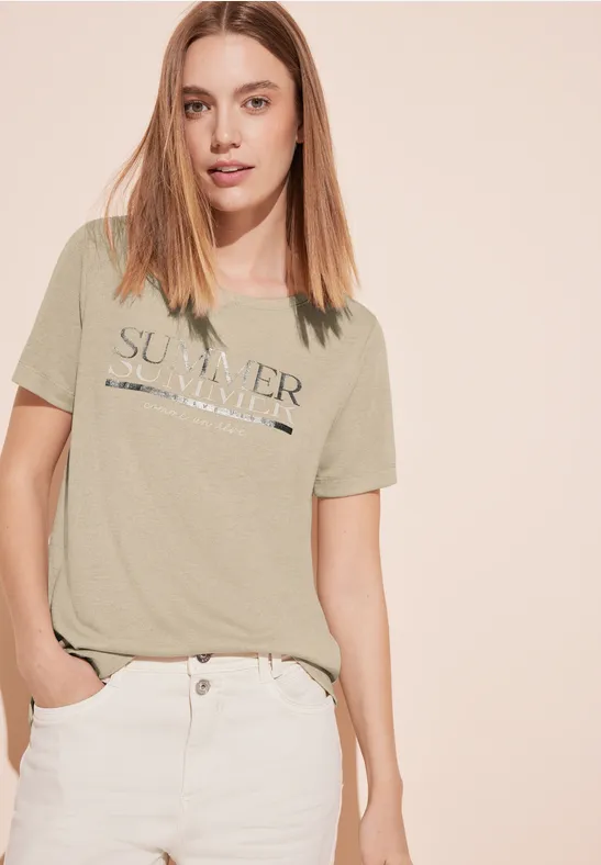 Street One T-Shirt Mit Wording