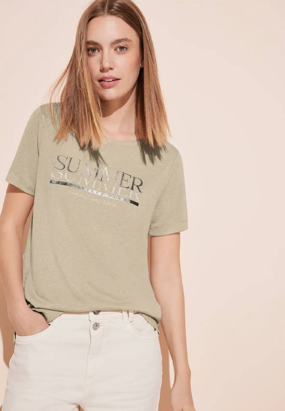 Street One T-Shirt mit Wording