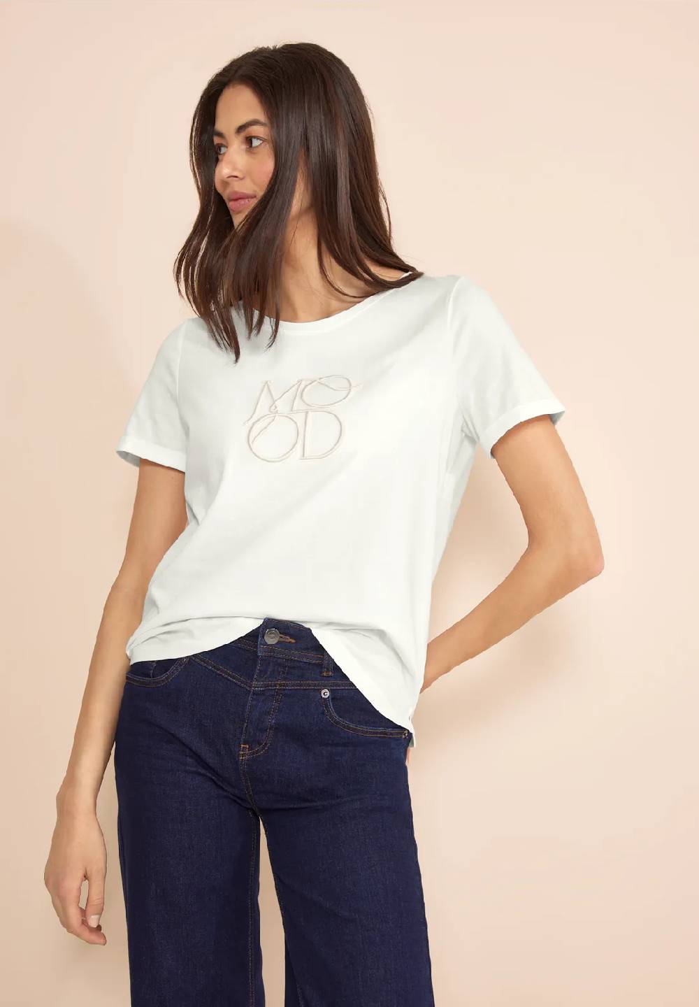 Street One T-Shirt mit Wording