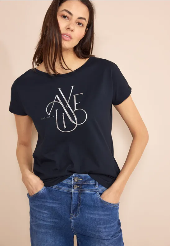 Street One T-Shirt Mit Wording