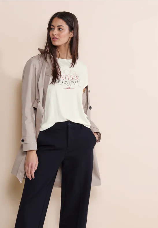 Street One T-Shirt Mit Wording