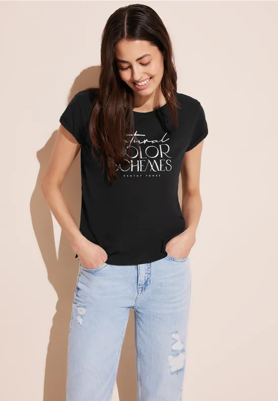 Street One T-Shirt Mit Wording