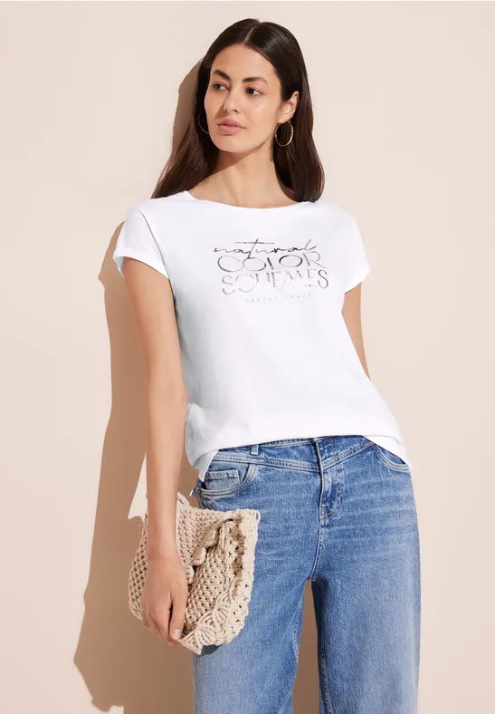 Street One T-Shirt Mit Wording