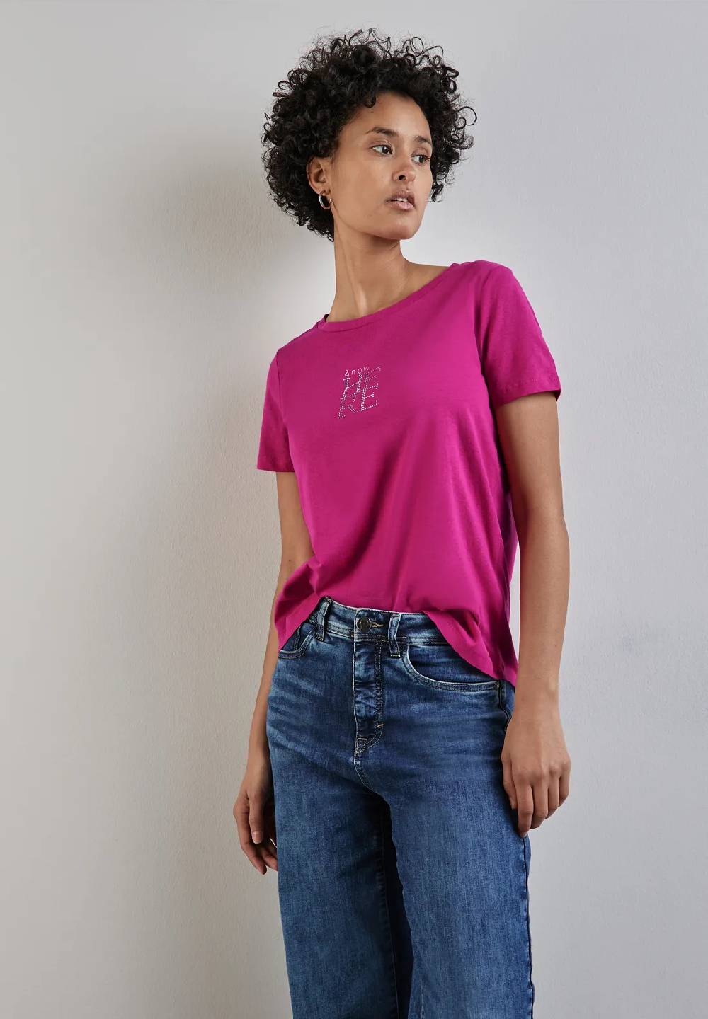 Street One T-Shirt mit Wording