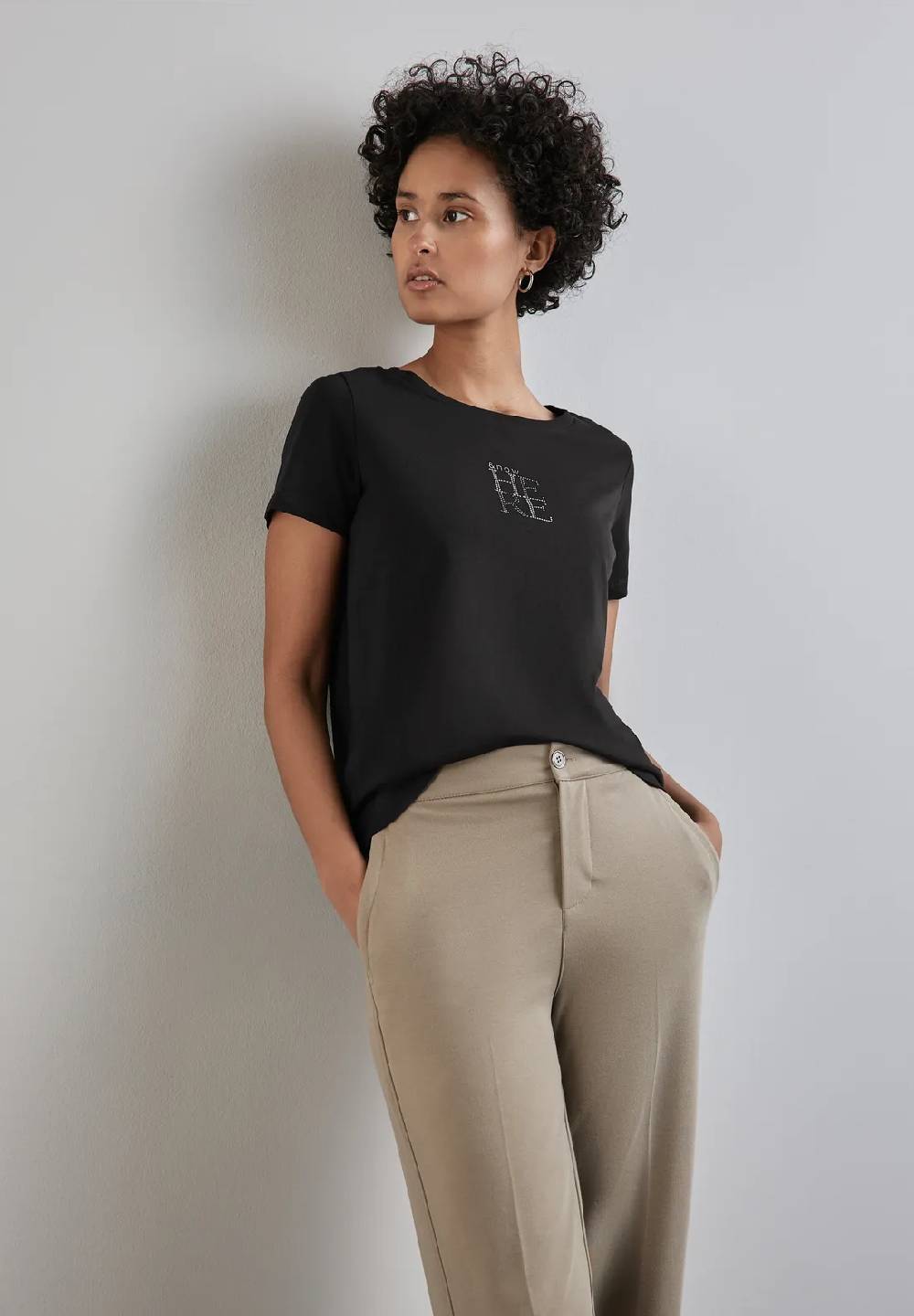 Street One T-Shirt mit Wording