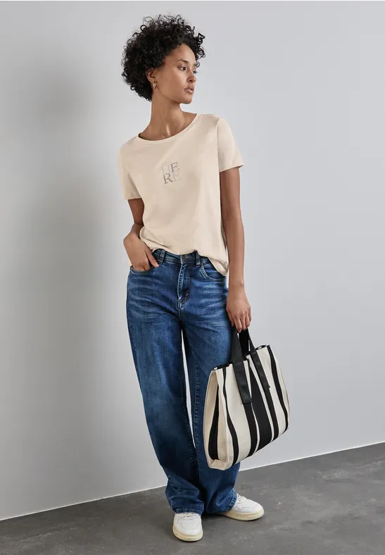 Street One T-Shirt Mit Wording