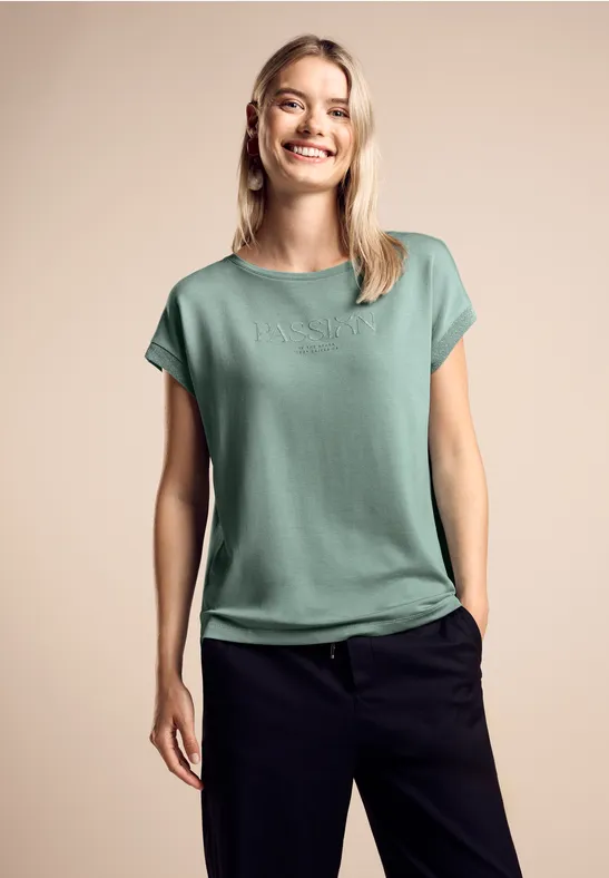 Street One T-Shirt Mit Wording