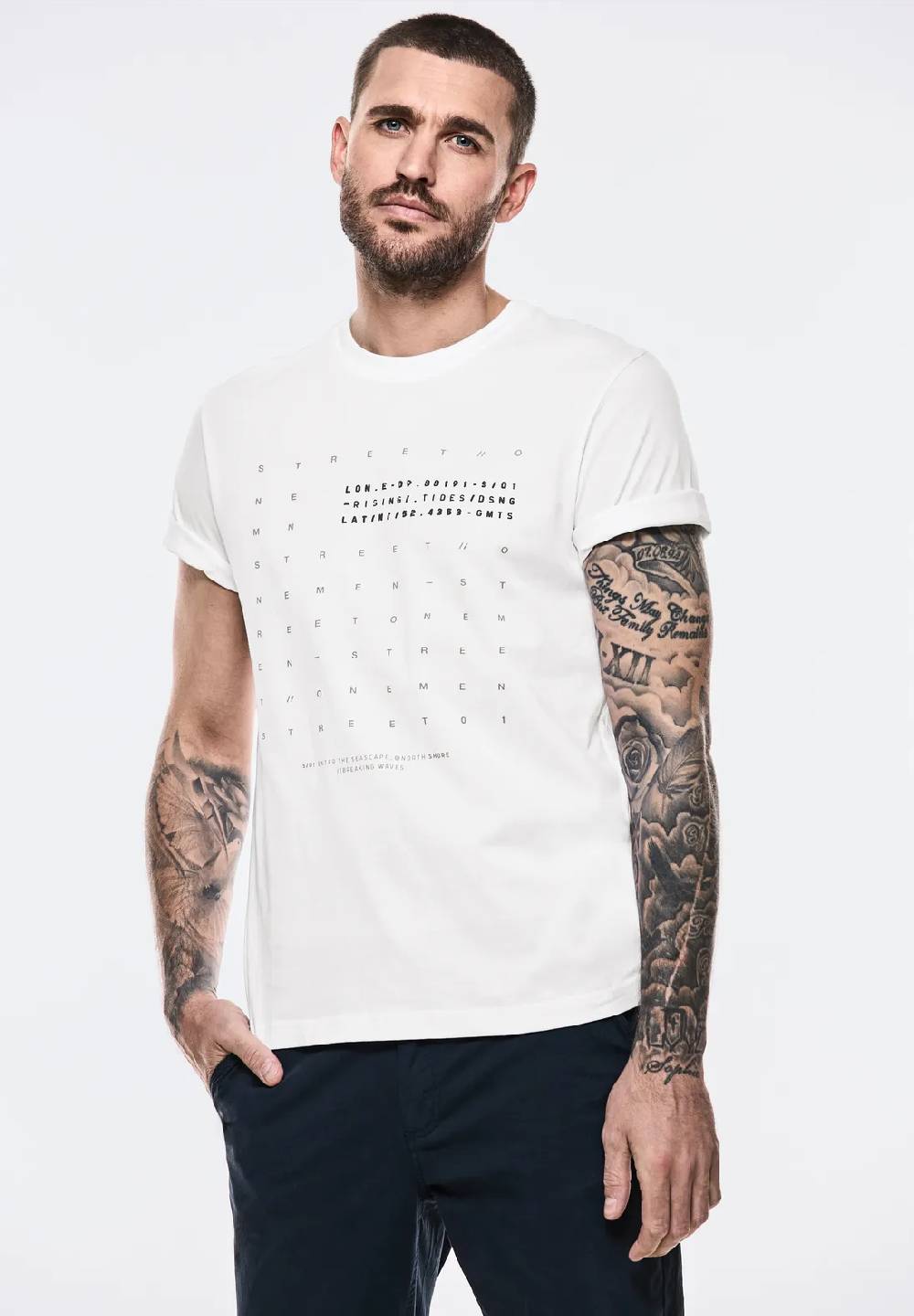 Street One T-Shirt mit Wording
