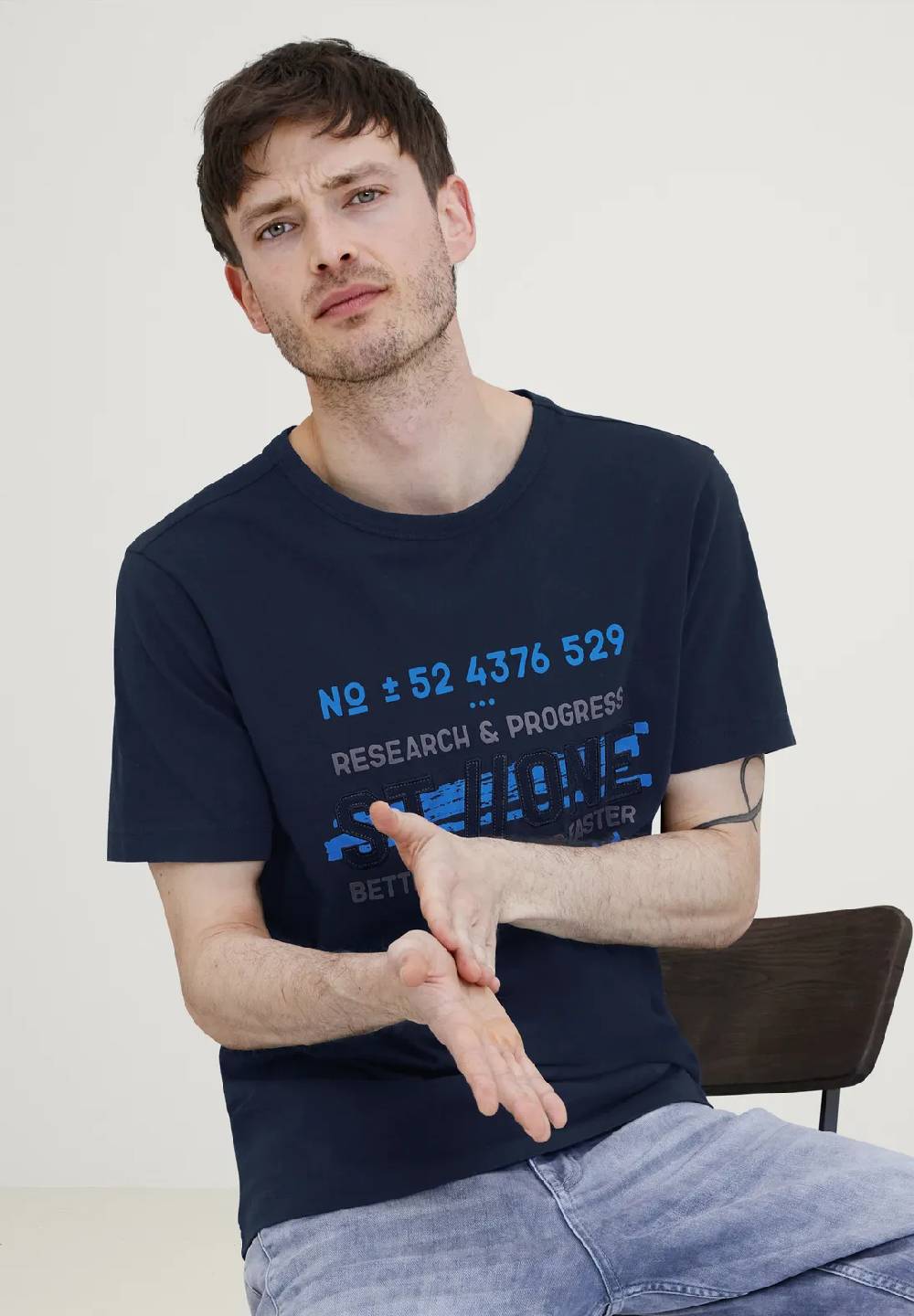 Street One T-Shirt mit Wordingprint