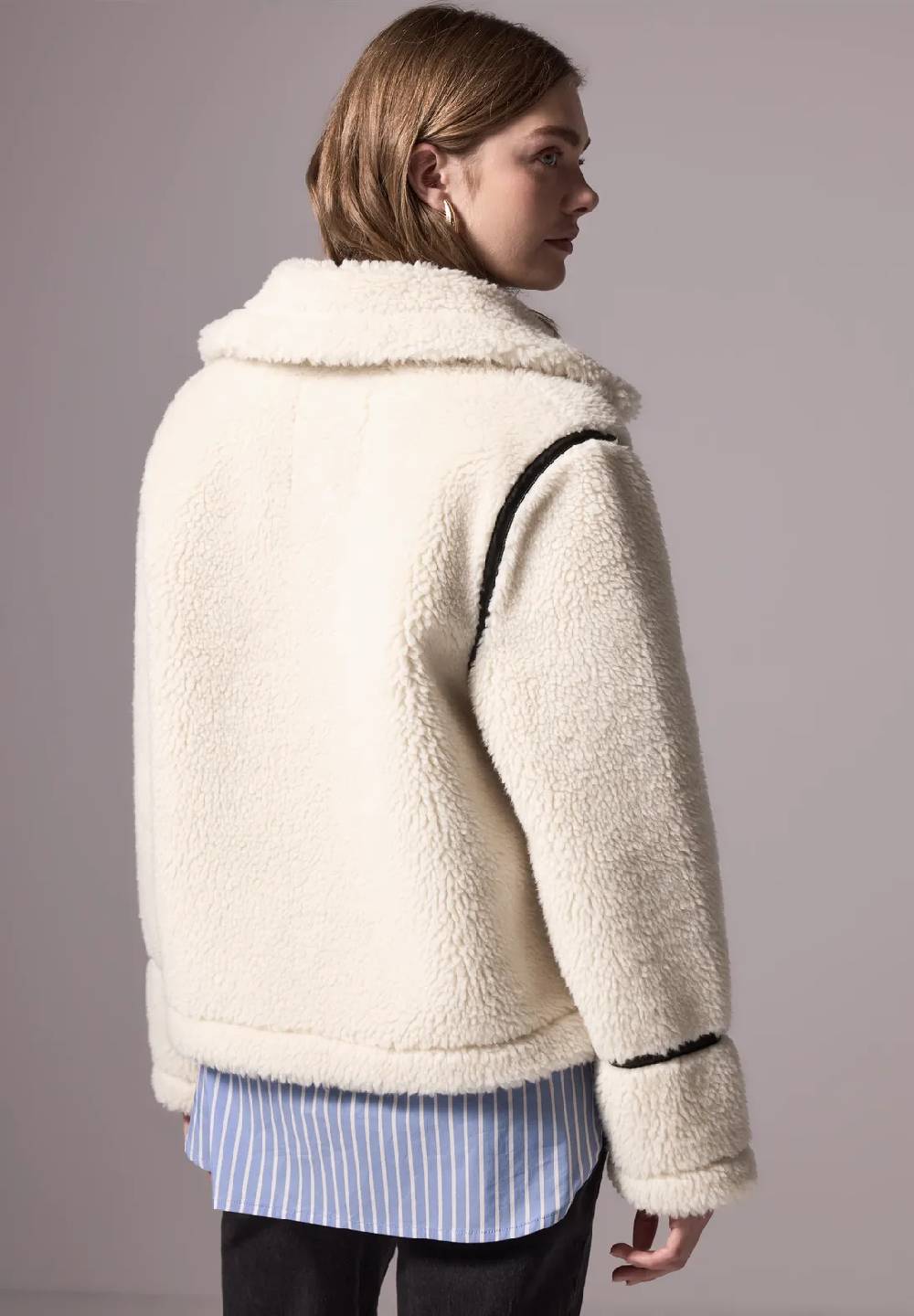 Street One Teddy Jacke Mit Details