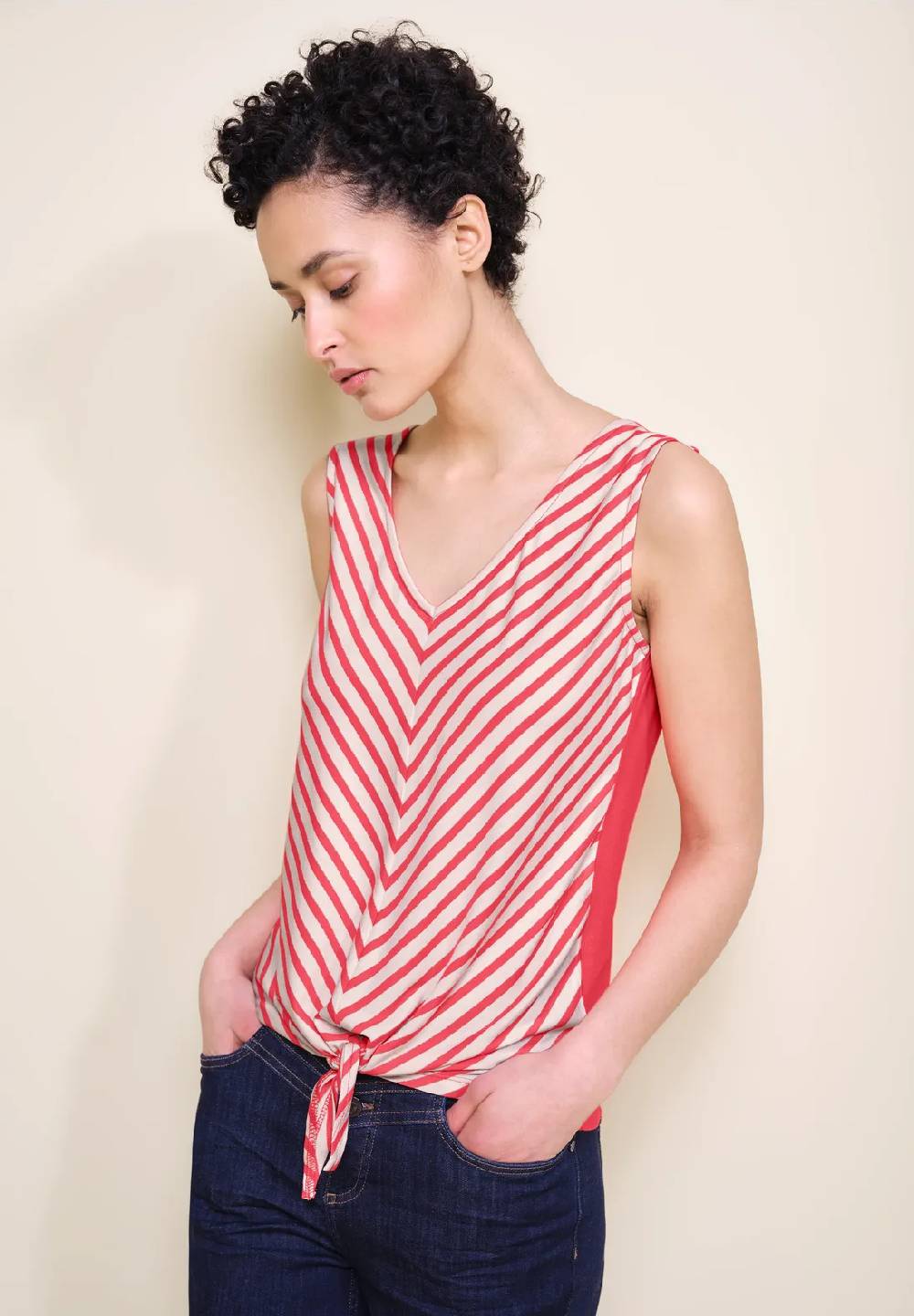 Street One Top im Multicolorprint