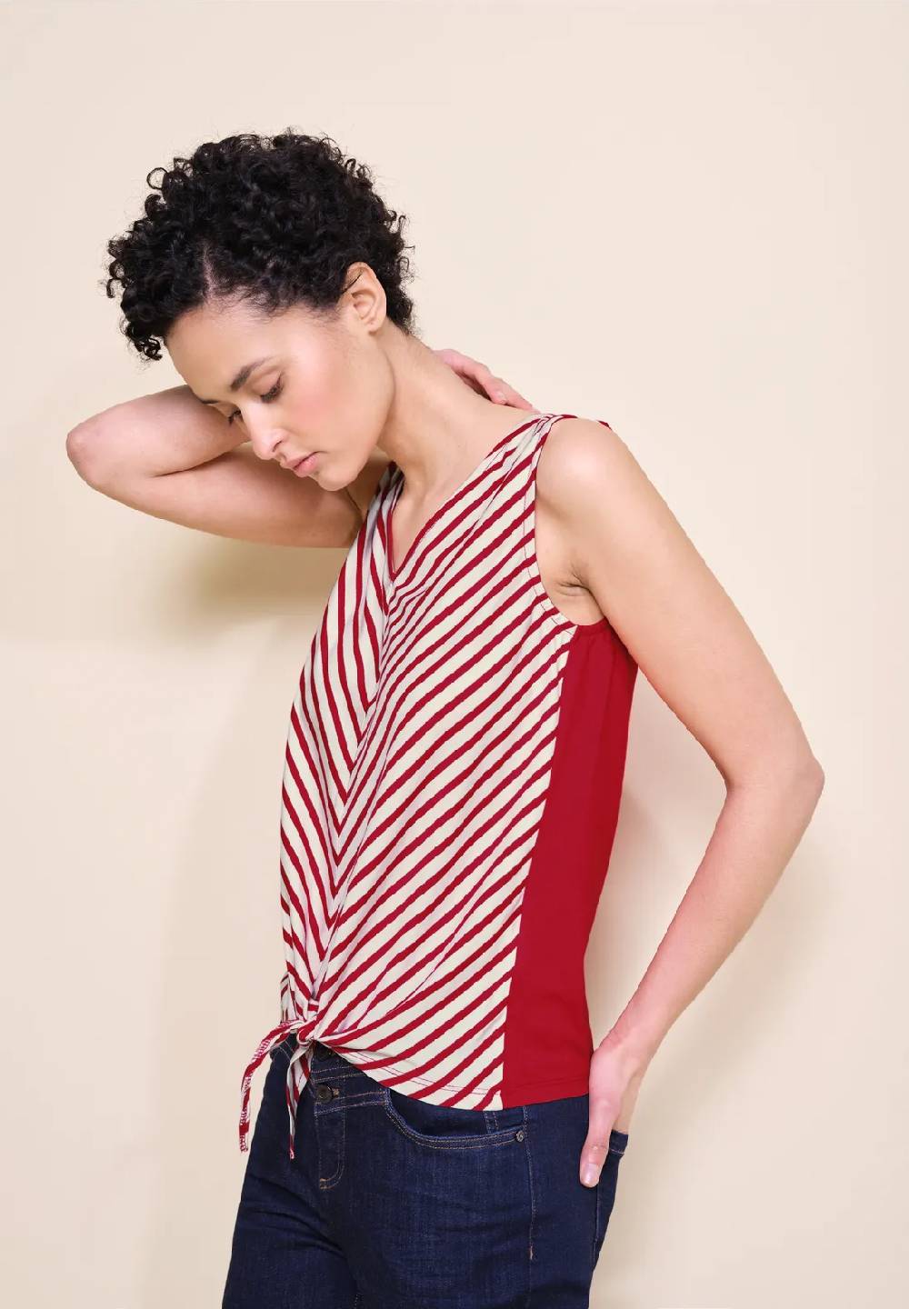 Street One Top im Multicolorprint