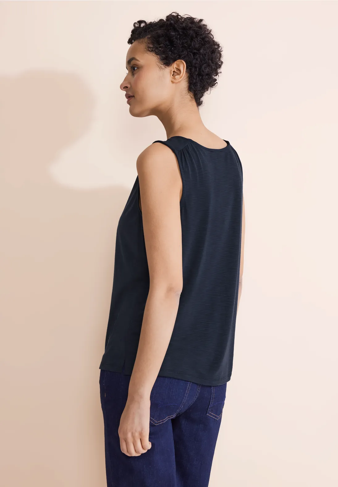 Street One Top Im Seiden Look