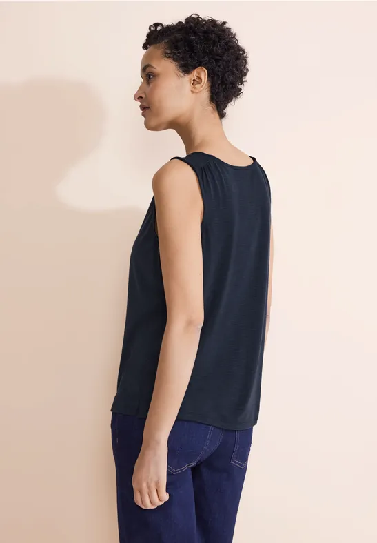 Street One Top Im Seiden Look