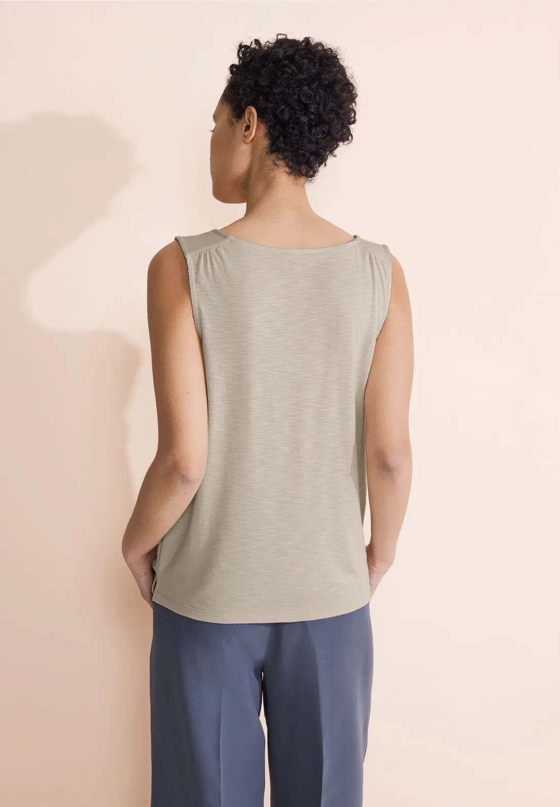 Street One Top Im Seiden Look