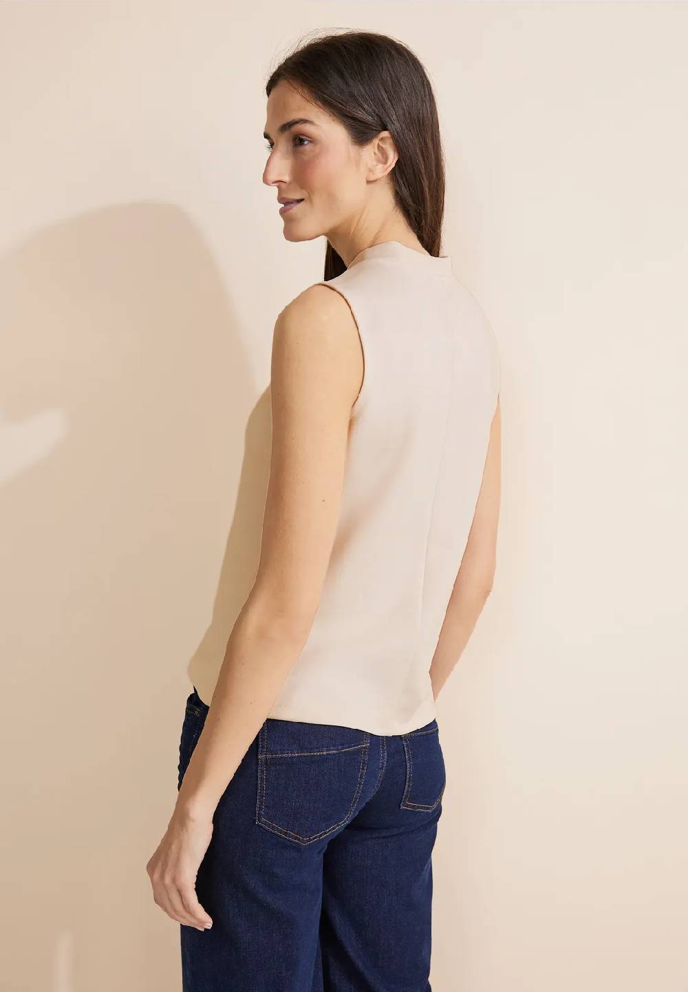 Street One Top Im Seiden Look