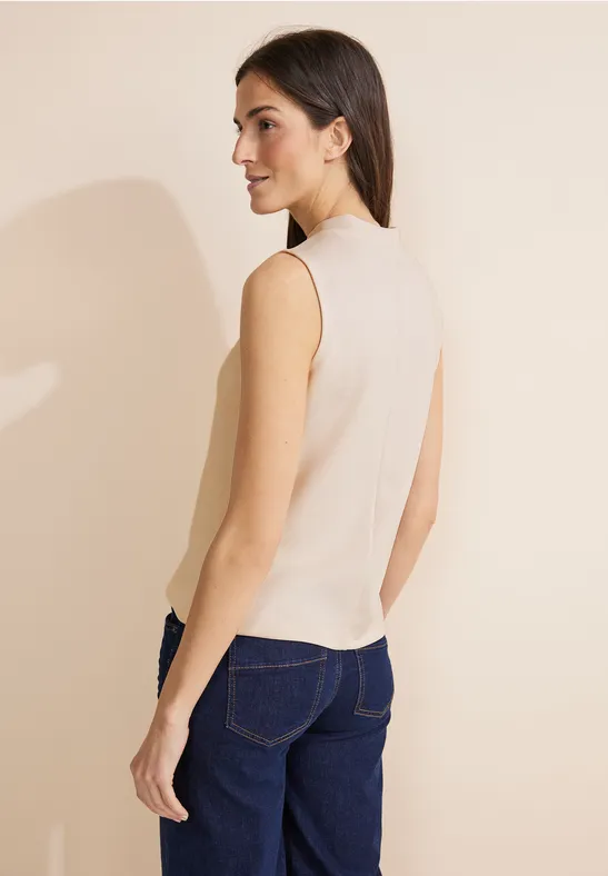 Street One Top Im Seiden Look